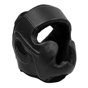 Équipement d'arts martiaux, casque de protection pour l'entraînement de boxe, équipement de combat MMA en cuir, casque de boxe et de kickboxing - Product Image 2