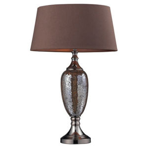 Modern Bronze Mosaic And Coffee Plating Hammered <b>Metal</b> Table <b>Lamp</b> With Brown <b>Shade</b> <b>Lamps</b> For Modern Home And Hotel Decoration - Product Image 1