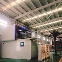 XIAOJIANG CASA Cabine en acier préfabriquée Portable pour Airbnb Location Vacances Vivre Scenic Spots Resorts Apple Cabin Capsule House Gym