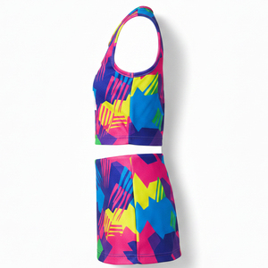 Traje de Porristas de Calidad Profesional, Tela de Secado Rápido, Ropa Deportiva para Porristas, Colores Personalizables para Equipos Juveniles y Adultos - Product Image 4