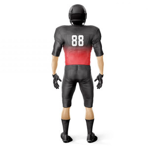 Youth American Football Uniform Rugby Jersey Sports Club Sets Vintage <b>Compression</b> Breathable Polyester Team Player Uniform - Product Image 5
