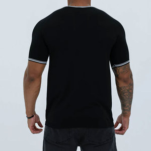 T-shirt vintage en toile avec logo sur le devant, coupe classique, couleur unie, personnalisable, très vendu, séchage rapide, respirant, pour homme - Product Image 5
