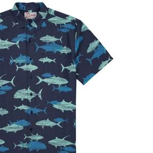 Camisa con estampado Aloha de moda para hombre, elegante conjunto de ropa urbana de verano - Product Image 1