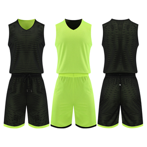 Uniformes de Baloncesto Personalizados de Último Diseño para Adultos, 100% Poliéster, Sin Mangas, Transpirables, Tallas Grandes, Logotipo Personalizado en Color de Alta Calidad - Product Image 1