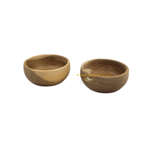 Bol en bambou écologique, bol de service en bambou naturel pour la cuisine et la salle à manger - Product Image 2