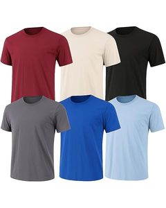 เสื้อยืดแขนสั้นผู้ชายสีดำขาว พิมพ์ลายแบบซับลิเมชั่น ทรงปกติ แห้งเร็ว สวมใส่สบาย คอกลม ผ้าถัก ระบายอากาศได้ดี - Product Image 2