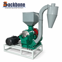 Machine à décortiquer le maïs à structure en acier robuste pour le traitement des céréales