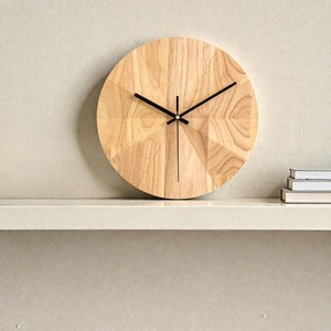 Reloj de Pared Moderno de Madera, Reloj Redondo Minimalista de Madera, Reloj Silencioso para Decoración del Hogar, Reloj de Pared Escandinavo para Sala de Estar - Product Image 2