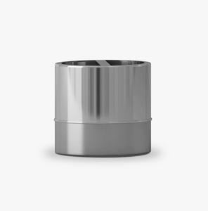 Wholesale Stainless Steel Toothbrush <b>Holder</b> Multi Slot Stand Modern Bathroom Vanity Accessory Oval Tumbler Storage Container - Product Image 3