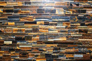 Modern Tiger Eye Slab Kitchen Island Countertop-Durable & Water Resistant Commercial Furniture - Product Image 6