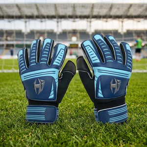 Gants de gardien de but de football professionnels personnalisés de haute qualité, avec poignées en latex, personnalisables, fabriqués au Pakistan - Product Image 4