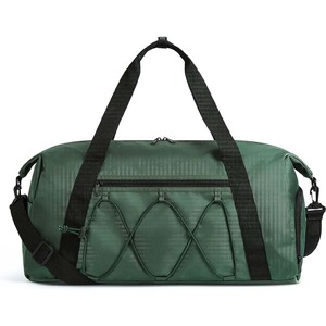 Sac de sport avec compartiment à chaussures, poche imperméable, sac de week-end résistant à l'eau, sac de sport pour la natation, le yoga et l'entraînement - Product Image 1
