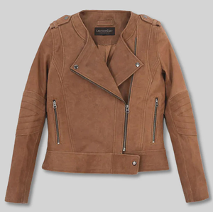 Nouvelle Arrivée Veste en Cuir Coupe-Vent Homme Femme Styles Personnalisés Charlotte Brûlée Plusieurs Couleurs Veste en Cuir 2026 - Product Image 4