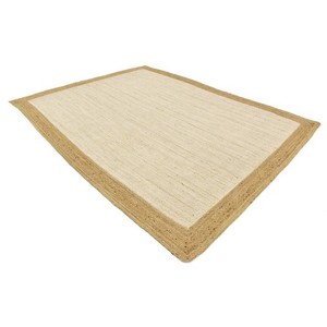 Alfombra Moderna de Yute y Algodón Rectangular, Tejida a Mano, para Oficina, Sala de Estar, Cocina, Dormitorio, Baño, Precio Económico - Product Image 2