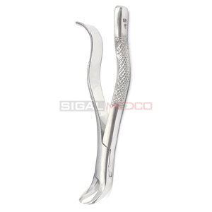 Stainless Steel Dental Tooth Extracting Forceps #16S High-quality Manual Oral Surgery Extraction Instrument General Surgery - Product Image 5