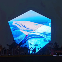 Nouveau design Écran cube magique haute définition LED 300mm 480mm 576mm Projecteur interactif intelligent sans fil OEM bienvenu