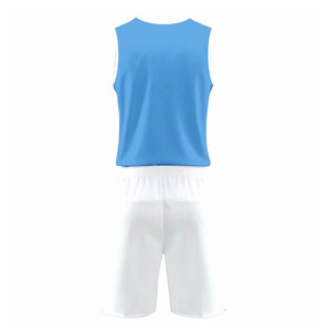 Uniforme de Baloncesto para Hombre, Camiseta sin Mangas con Cuello en V y Estampado Geométrico Degradado, Conjunto de Pantalones Cortos de Poliéster que Absorben la Humedad - Product Image 4