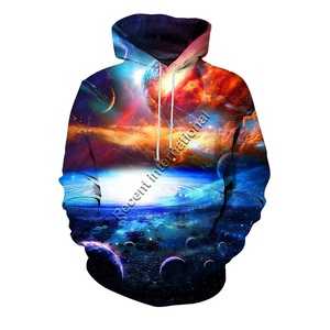 เสื้อฮู้ดดี้ซับลิเมชั่นลายการ์ตูนคริสต์มาส 3 มิติ ผ้าโพลีเอสเตอร์/คอตตอน ขายดี - Product Image 4