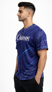 Camiseta de béisbol de alta gama diseñada con tecnología de sublimación para equipos y marcas - Product Image 5