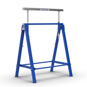 Ausavina Steel <b>Folding</b> Trestle Portable Working Stand <b>Table</b> AFS3139 - Product Image 5