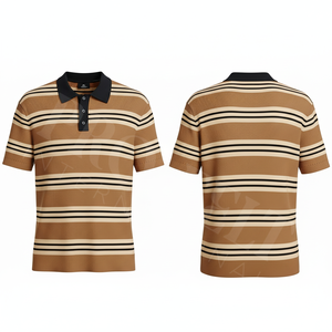 Camiseta Polo de Piqué Moderna Personalizada de Algodón y Poliéster, Corte Clásico para Hombre, Manga Corta, Duradera, Informal, Uniforme, OEM, ODM - Product Image 3