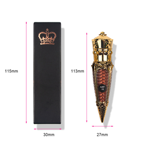 Non-Sticky High Pigment Long lasting <b>Lip</b> Gloss Unique Shaped Gold Crown Carrot <b>Lip</b> Tubes <b>Lip</b> Gloss Vendor - Product Image 6