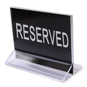 ที่ใส่การ์ดอะคริลิค ขนาด 3.5x4.5 นิ้ว พลาสติกเป็นมิตรกับสิ่งแวดล้อม Henry Foodservice ซานตง ประเทศจีน - Product Image 5