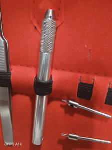 Poinçons FUE pour greffe de cheveux, tailles disponibles : 0,8 mm, 0,9 mm, 1,0 mm, 1,1 mm, qualité d'excellence pour la chirurgie de greffe de cheveux - Product Image 2