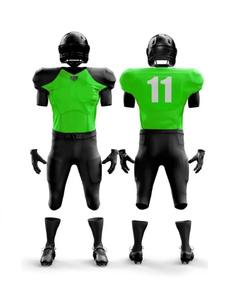 Conjuntos de Pantalones y Camisetas de Fútbol Americano Personalizados al por Mayor, Nombre del Equipo, Manga Corta, Tela Transpirable, Tallas Grandes, Servicio ODM OEM - Product Image 5