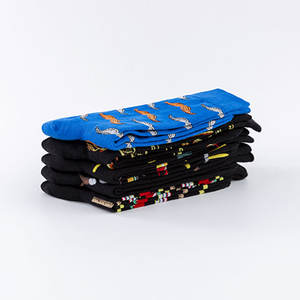 Calcetines Casuales de Estilo Urbano, Material Transpirable, Ajuste Cómodo, Perfectos para Uso Diario y Conjuntos Informales - Product Image 4