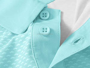 Polo de Golf Personalizado con Logotipo, Secado Rápido, 87% Poliéster, 13% Elastano, Manga Corta, Secado Rápido, Absorbe la Humedad, 3 Botones - Product Image 5