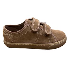 Fábrica de calzado de alta calidad en Vietnam, zapatos vulcanizados para niños, parte superior de cuero genuino, entresuela de PU, suela de goma, cierre de velcro, ligeros. - Product Image 4