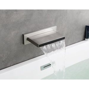 High-Flow Wall Mount Tub Filler Spout Cascade Waterfall Shower for Bathroom Sink Multiple Uses High-Flow Bathtub Shower Faucet - Product Image 2
