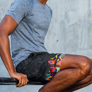 Shorts de Gimnasio 2 en 1 con Diseño de Abertura Lateral para Hombre, Soporte Muscular, Ajuste Sostenible, para Rutina Diaria y Entrenamiento, con Logotipo Personalizado - Product Image 6