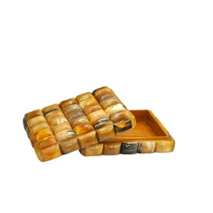 Premium Modern Rectangle Custom Size Buffalo Horn Jewelry <b>Storage</b> <b>Box</b> Handmade Polished Eco-Friendly Luxury Gift - Product Image 1