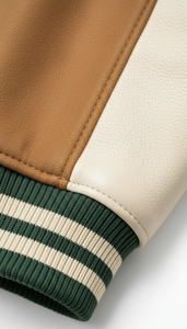 Ropa al por Mayor con Letras de Chenilla y Forro Acolchado Estilo Universitario Auténtico, Estética Americana - Product Image 5