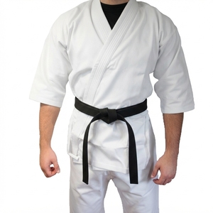 Uniforme de Karate Unisex Personalizado, 100% Algodón, Kumite Gi Blanco, Ligero, Transpirable, Traje de Entrenamiento de Artes Marciales, Impresión por Transferencia de Calor - Product Image 5