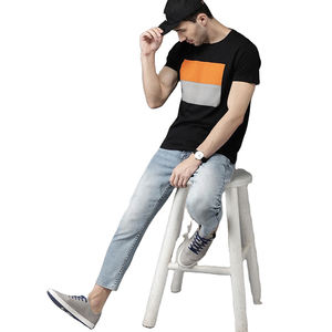 <b>White</b> Color Simple Plain <b>Men</b> T-<b>shirts</b> <b>Short</b> <b>Sleeves</b> Low Price <b>Men</b> T-<b>Shirts</b> Factory Made - Product Image 4