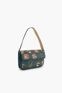 Bohemian Embroidered Embroidery Seed Bead Cosmetic Bag Soft Handle Zipper Closure Durable Small Fashion Trend Makeup Women's - Product Image 2