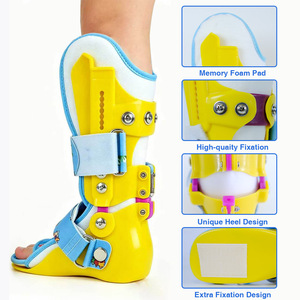 Orthèse de <span class=keywords><strong>cheville</strong></span> et de pied réglable pour enfants, soutien et correction du pied tombant pour la rééducation de la paralysie cérébrale - Product Image 5