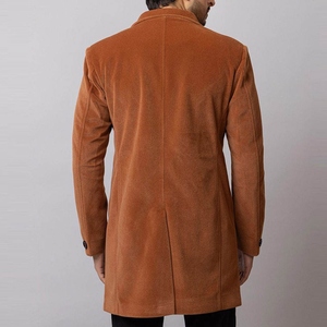 Manteau long pour homme, modèle 2026, best-seller en ligne, fourrure de renard véritable, design unique, qualité supérieure, style décontracté, fabrication OEM acceptée - Product Image 2
