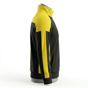 Haut de sport QZ de haute qualité, 96% polyester, 4% élasthanne, 220 g/m², avec élastique au bas. - Product Image 6