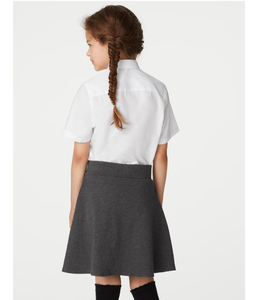 Chemises d'uniforme scolaire unisexe en gros, faciles d'entretien, coupe classique, en tissu technique durable polyester/coton, pour étudiants - Product Image 3