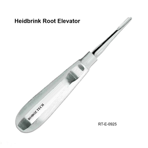 Élévateur dentaire manuel ergonomique Heidbrink 2 mm en acier inoxydable certifié CE par Roboz Tech - Product Image 2