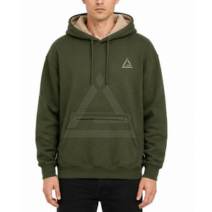 Sweat-shirts en sherpa de qualité supérieure, sweat-shirt en polaire d'hiver avec doublure en sherpa douce, tissu chaud, coupe confortable et style streetwear décontracté - Product Image 3