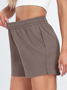 Pantalones Cortos Deportivos de Color Sólido, Ajustados, Elásticos, Sexys, para Mujer, con Efecto Levanta Glúteos, Transpirables - Product Image 4