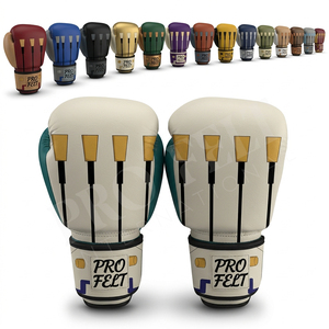 Relaxed Fitted High Performance Custom Logo Boxing Gloves for Training Sparring & Fitness Workout Durable Leather <b>Punch</b> Gloves - Product Image 1