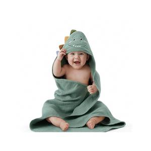 Professional Supplier Organic Cotton Baby Cartoon Hooded <b>Towel</b> Custom Printed Soft Premium Bath <b>Wrap</b> Private Label Manufacturer - Product Image 2