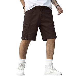 Shorts cargo classiques pour tous les jours avec des poches spacieuses et une coupe décontractée et confortable, shorts cargo élégants pour l'extérieur - Product Image 1