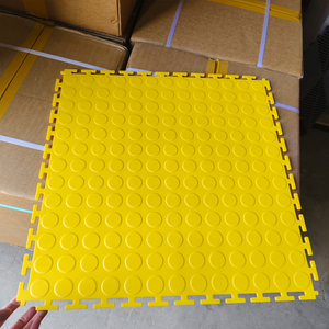 500*500*6mm PVC <b>Garage</b> Tiles Anti-slip Interlocking Coin <b>Flooring</b>/<b>cheap</b> Floor /High-strengh Plastic Removable <b>Garage</b> Floor - Product Image 2